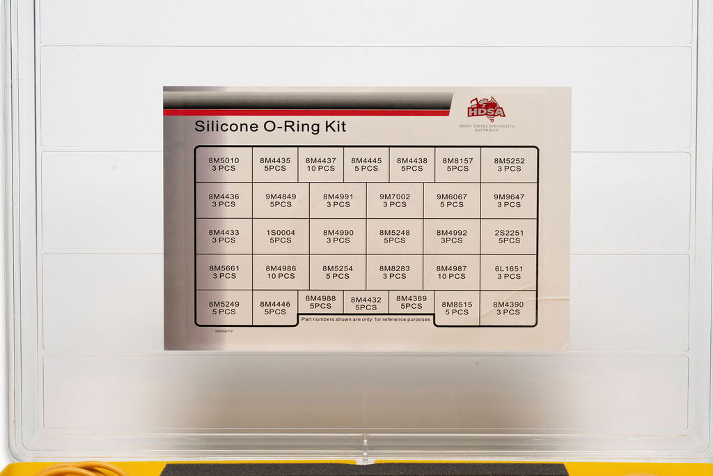 SILICONE O-RING KIT (CAT EQUIVALENT P/N 4C-8253)