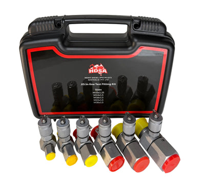 INLINE TEST FITTINGS (JIS TO STAUFF)